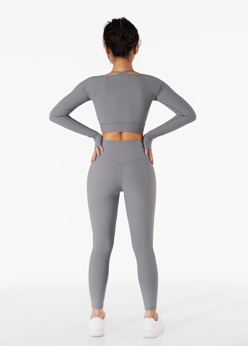 GR YL104 High-Quality 2-Piece Seamless Gym Set