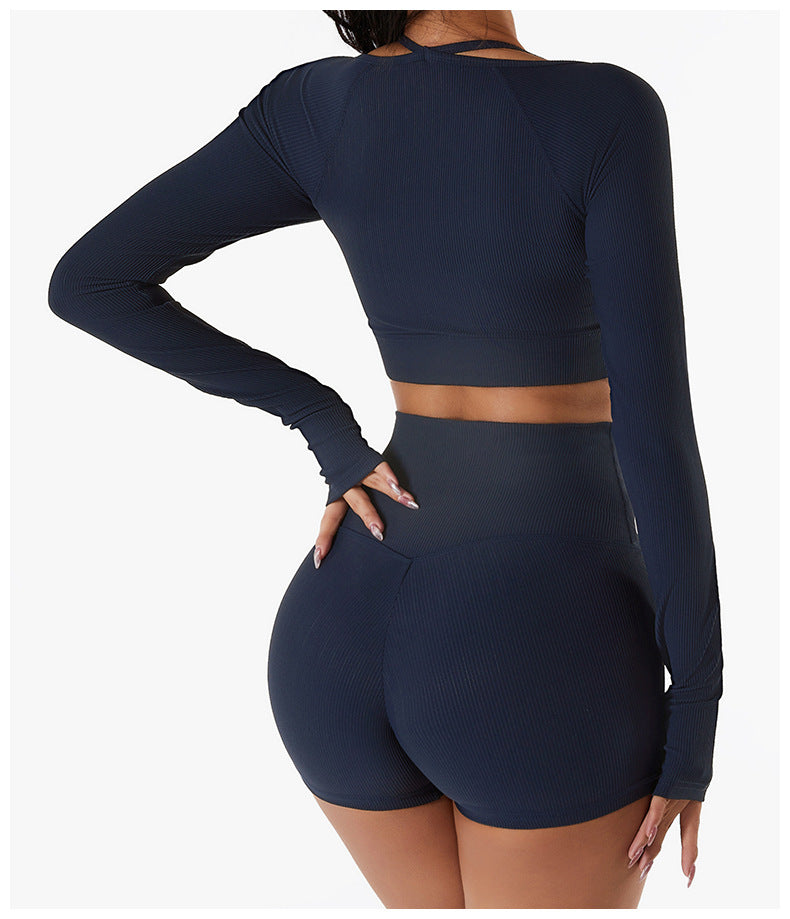 GR YL104 High-Quality 2-Piece Seamless Gym Set