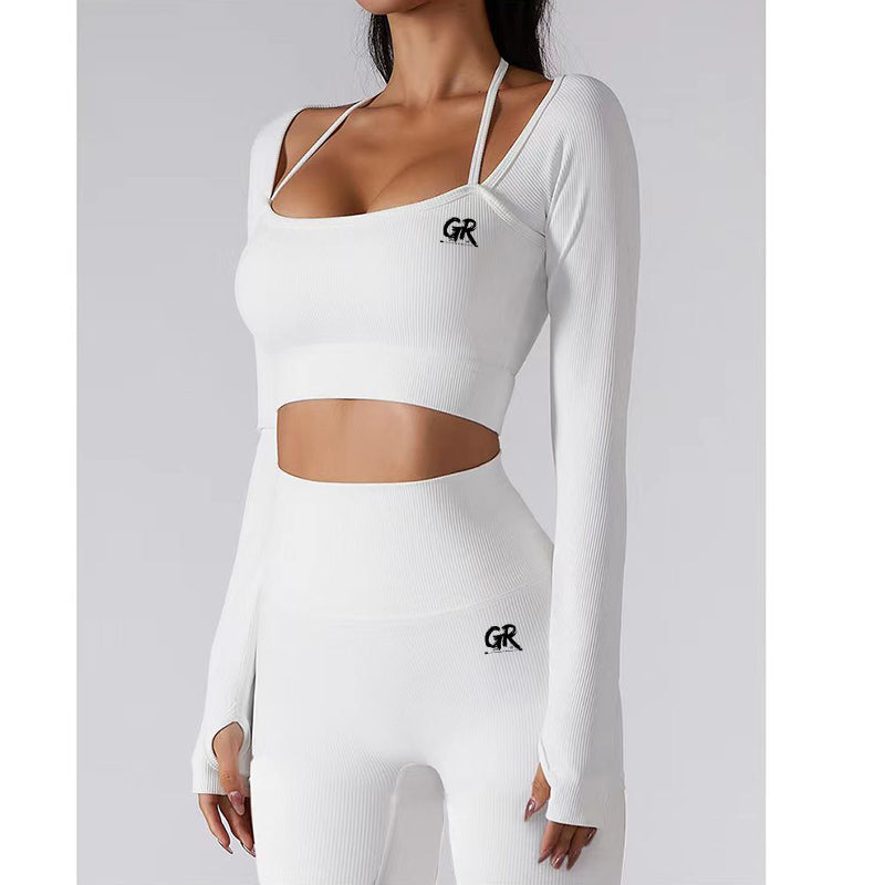 GR YL104 High-Quality 2-Piece Seamless Gym Set